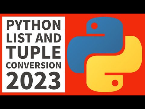 Python Programming List Tuple Conversion 2023