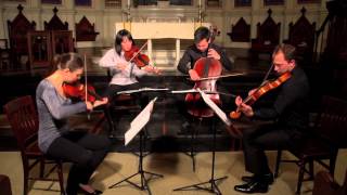 Attacca Quartet plays Fanny Mendelssohn String Quartet -- Fourth Movement