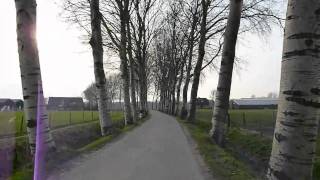 preview picture of video 'Bicycle trip: Rhijnauwen Bunnik - Koningsweg Utrecht [ZBUdBZ Part 2/5]'