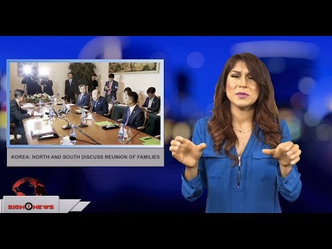Korea: North and South discuss reunion of families (ASL - 6.22.18)
