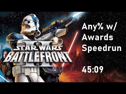 Star Wars Battlefront II (2005) Speedrun - Any% w/Awards in 45:09