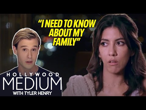Tyler Henry Reads Stephanie Beatriz & SHOCKS Her Skeptic Parents | Hollywood Medium | E!