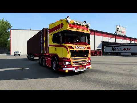 ETS 2 TRUCK MODS II SCANIA R580 V8