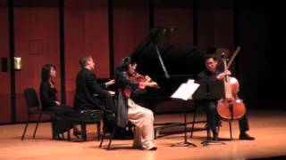 Pierre Jalbert Piano Trio, 1st Movement (