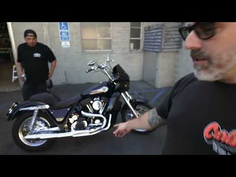 Mattie's Harley 1989 FXR Low Rider Bike Walkaround