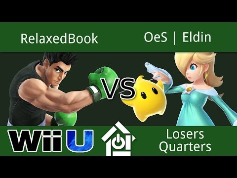 Smash the Summer - RelaxedBook (Little Mac) vs OeS | Eldin (Rosaluma) - Smash 4 Losers Quarters
