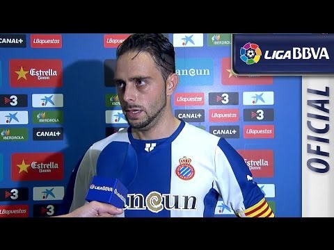 Entrevista a Sergio García tras el RCD Espanyol (1-0) Celta de Vigo - HD