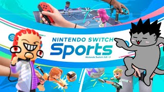 お久しぶりです。switchスポーツやります。