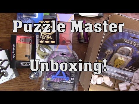 What's Coming Up Soon! Unboxing from Puzzle Master