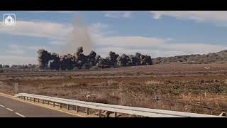 צפו: פיצוץ מוקשים ברמת הגולן בסמוך לגבול סוריה (עדכוני משרד הביטחון) - התמונה מוצגת ישירות מתוך אתר האינטרנט יוטיוב. זכויות היוצרים בתמונה שייכות ליוצרה. קישור קרדיט למקור התוכן נמצא בתוך דף הסרטון