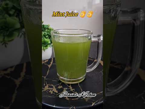 Refreshing Mint Juice 👌👌 #benefits #recipe #shortvideo #shortsfeed #youtubeshorts #shorts