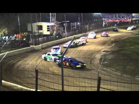 Speedfest - Huge Geoff Webb Saloon Rollover - 2.5.15