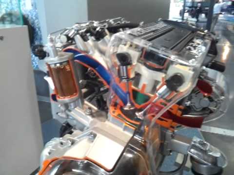 Viertakt-Otto-Motor in betrieb [HD]