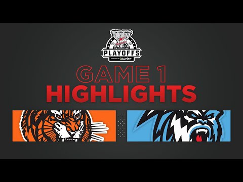 WHL Playoffs Highlights: Tigers (3) at ICE (5) - March 31, 2023