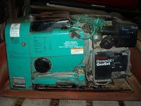 Putting  a starter on a Onan Genset