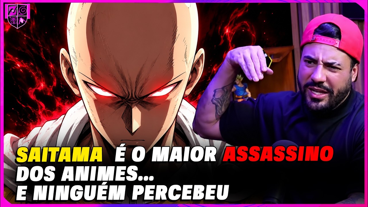 SAITAMA É O MAIOR ASSASSINO DOS ANIMES... E NINGUÉM PERCEBEU - FRED ANIMES