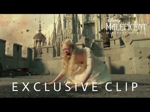 Maleficent: Mistress Of Evil | Exclusive Clip - Queen Ingrith Kills Maleficent In Front Of Aurora.