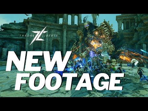 Throne and Liberty NEW GAMEPLAY FOOTAGE! - NVIDIA DLSS3 Showcase! (NEW MMORPG PC/PS5/XBOX 2023)