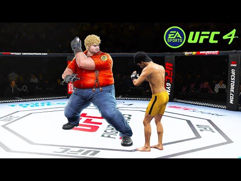 UFC4 Bruce Lee vs Bob Tekken  EA SPORTS UFC 4 - PS5