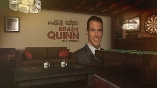Brady Quinn says QBs can't be too buff