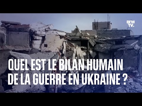 Un an de guerre en Ukraine: et combien de morts et de réfugiés