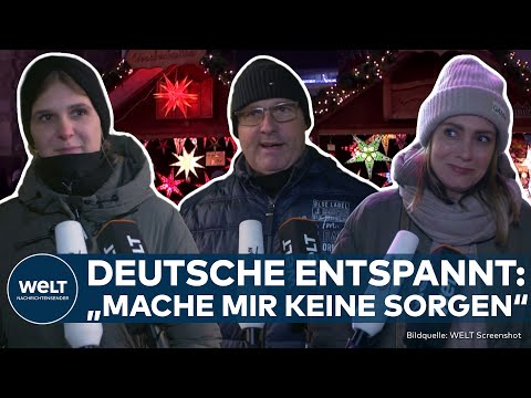 DEUTSCHLAND: Terrorgefahr auf dem Weihnachtsmarkt? „Da habe ich gar nicht dran gedacht“