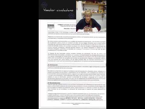 Informe procuraduria General de la nacion sobre proteccion animal en Boyaca