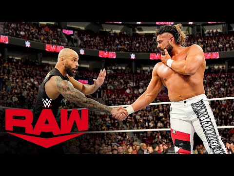 Ricochet Saves Andrade, Jey Uso Beats Finn Balor, Green And Niven Bounce Back | Raw Fight Size