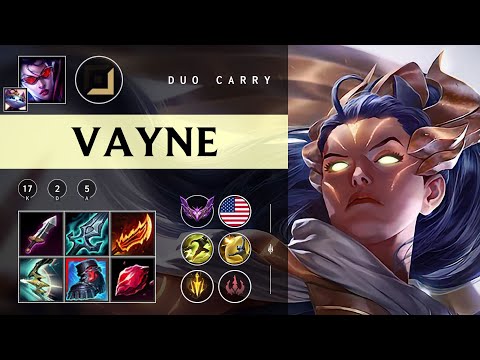 Vayne ADC vs Miss Fortune - NA Master Patch 25.24