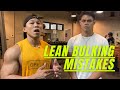 LEAN BULKING MISTAKES | SHOULDER BACK WORK OUT | feat. Juanpao