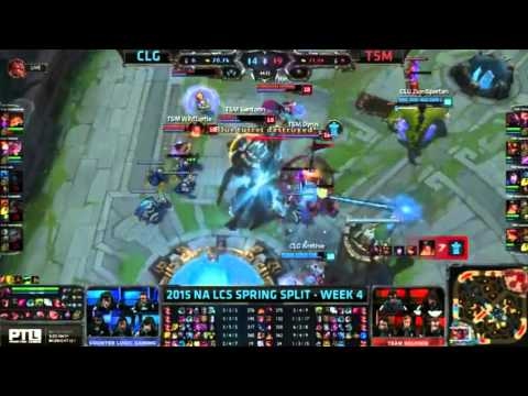 TSM vs CLG Ending comeback fight