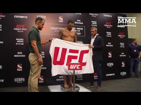 UFC Belem Weigh-Ins: Eryk Anders Makes Weight (2nd Try) - MMA Fighting