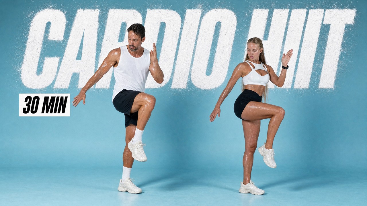 30 Min Standing Cardio HIIT | Full Body Burn (No Equipment, Home Workout)