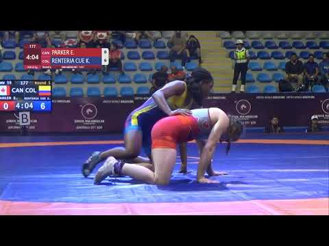 Round 5 WW - 59 kg: E. PARKER (CAN) v. K. RENTERIA CUE (COL)