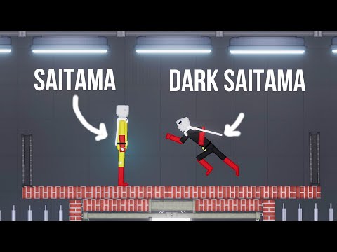 Saitama vs Dark Saitama Deadly Battle Wrestling Spike Pit - People Playground