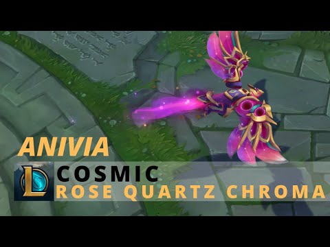 Cosmic Anivia Rose Quartz Chroma - League Of Legends