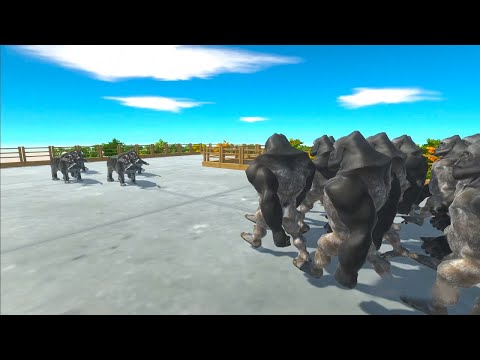 GORGON SQUAD fights UNITS (Animal Revolt Battle Simulator)