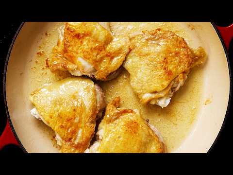 Chicken, Chorizo & Lentil Stew — Crispy Skin, Creamy Lentils