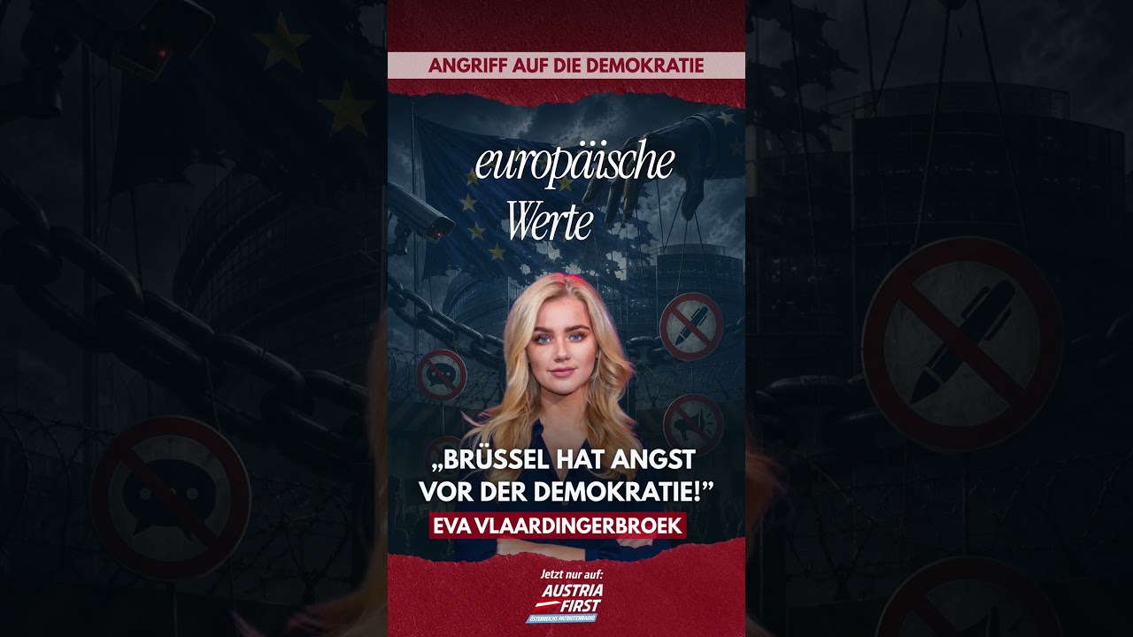 Brüssel hat Angst vor der Demokratie! - Eva Vlaardingerbroek