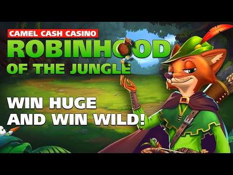 Wild Jungle on Camel Cash Casino! Don't Miss the Free Spins from the Wild Animals!