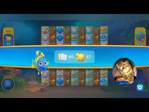 Fishdom 2022, no Boosters,  476   level  -  прохождение без бустеров,  476   уровень.