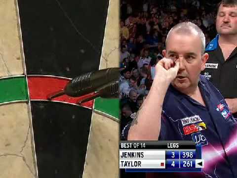 Phil Taylor vs Terry Jenkins - Week 13 - 2010 Premier League - Part 3/5
