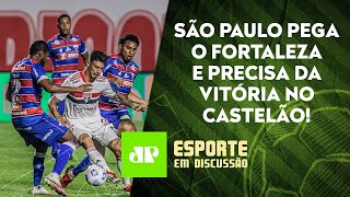 O São Paulo conseguirá EVITAR a ELIMINAÇÃO para o Fortaleza? | ESPORTE EM DISCUSSÃO – 15/09/21