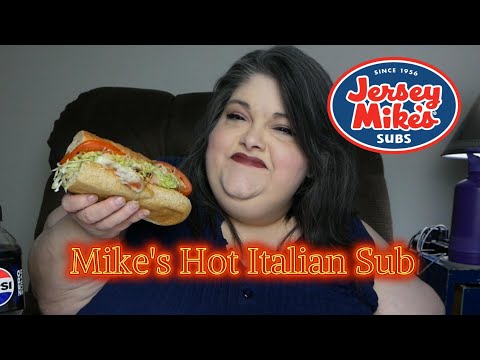 The Viral Mike's Hot Italian Sub from Jersey Mike's Review & Mukbang