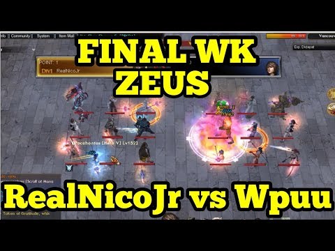 RealNicoJr vs Wpuu Atlantica Online Indonesia[ZEUS] FINAL WK Championship 25-08-2018