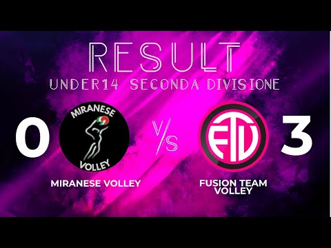 2 DIV - MIRANESE VOLLEY vs. VEGA FTV TEAM 2016