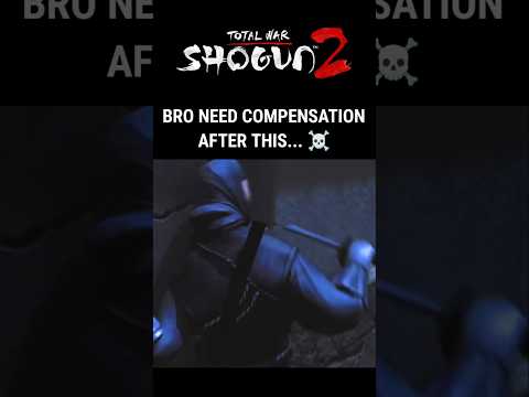 This is Why Your Ninja Always Fail in Shogun 2 #shogun2 #totalwar #funnymoments
