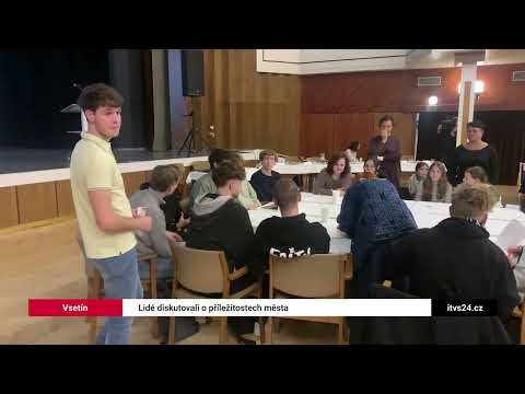 Vsetín: Lidé diskutovali o příležitostech města