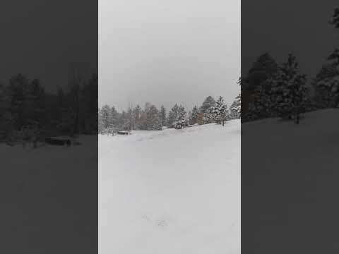 snow in Keystone South Dakota