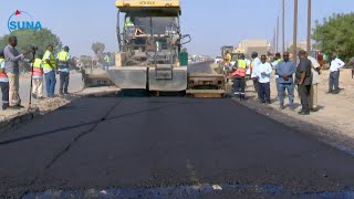 انطلاق مشروع سفلتة الطرق بمدينة بورتسودان بطول 76 كيلومترًا لتحسين البنية التحتية